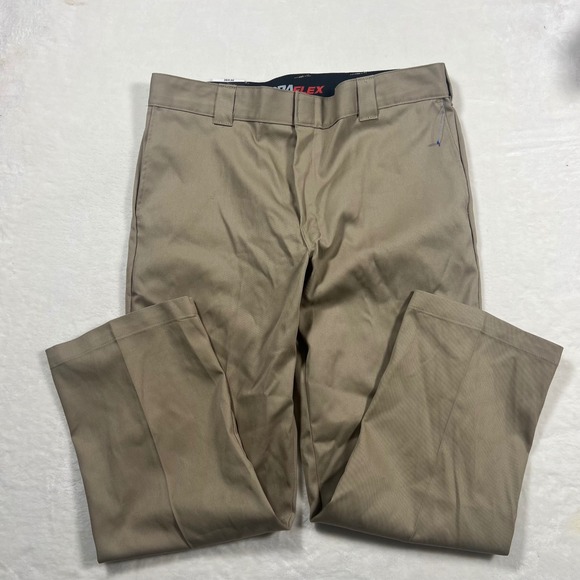 Dickies Other - Dickies 874 Flex Original Fit Khaki Work Pants Men 38x30 Workwear Utility 874FDS